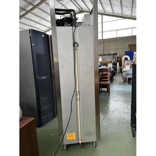 1 - Traulsen USA Model AHT132D-X0019 Stainless Steel Refrigerator (Basic Test Working - 60 W. x 87 D. x ... 