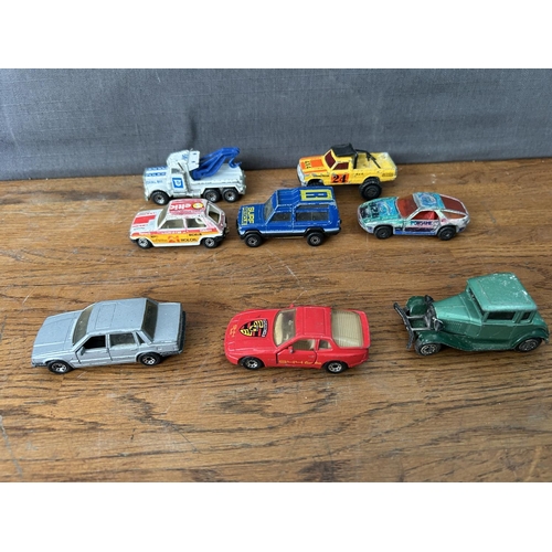 215 - Collection of 10 Match Box Model Cars