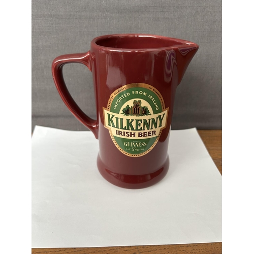 209 - Collectible Kilkenny from Guinness Ceramic Irish Beer Pitcher Jug