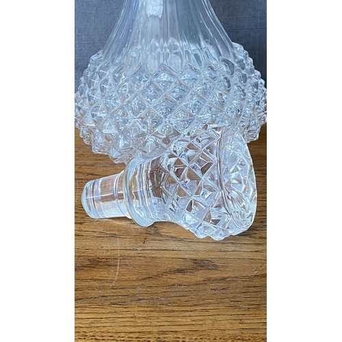214 - Cristal D'Arques - Durand Longchamp 24% Genuine Lead Crystal Decanter (Unused)