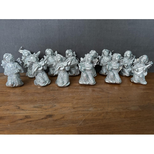 180 - x12 Christmas Decorative Angel Figures (Unused)