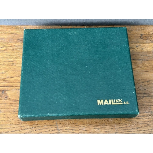 158 - Mailink Coin Collection Copies of Ancient Coins with Gold Plating.