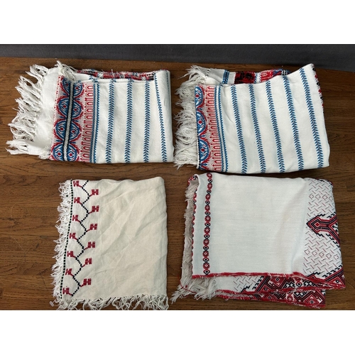 371 - Cyprus Handmade Embroidery Small Table Runners