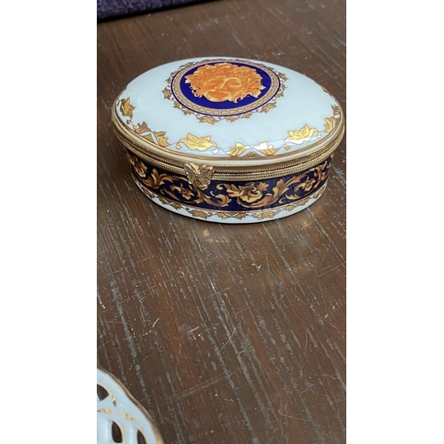 200 - x6 Beautiful Limoges Style Trinket Boxes, Different Shapes and Sizes, Most Popular Egg Shaped and Ot... 