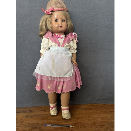 133 - Big Paola Ferry Vintage Doll (61cm H.)