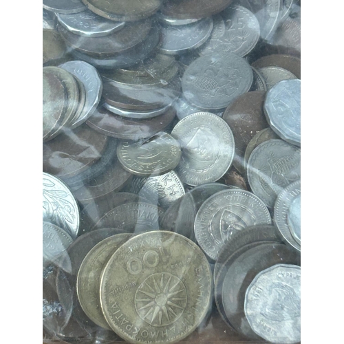 182 - Bag of 1.165Kg Cyprus/World Coins