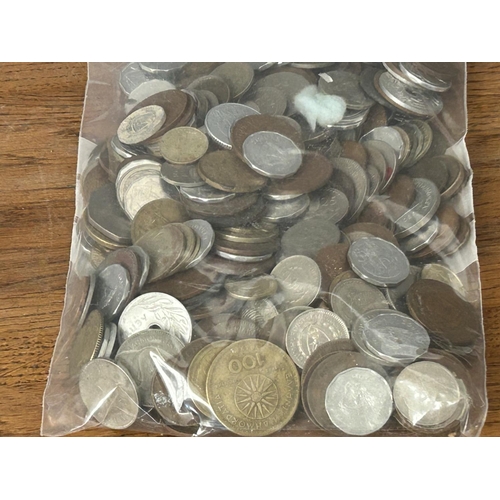 182 - Bag of 1.165Kg Cyprus/World Coins