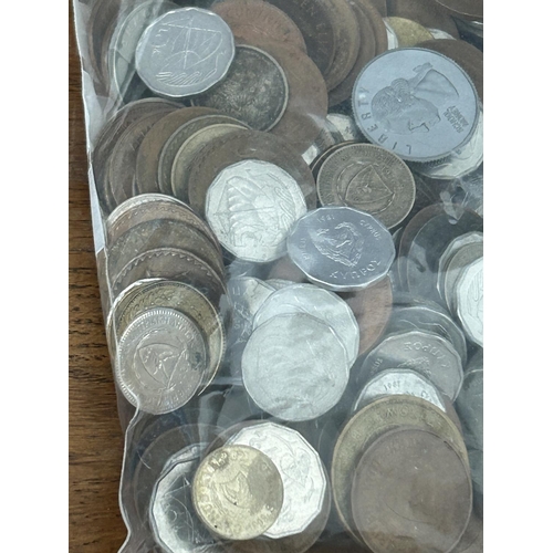 183 - Bag of 1.365Kg Cyprus/World Coins