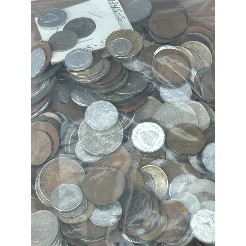 184 - Bag of 1.405Kg Cyprus/World Coins