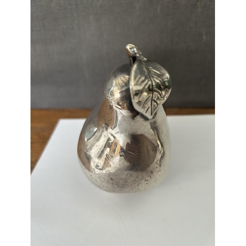 356 - Silver 925 Vintage Decorative Pear & Banana