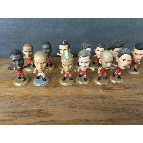 377 - Collection of Football Players Miniature Figures