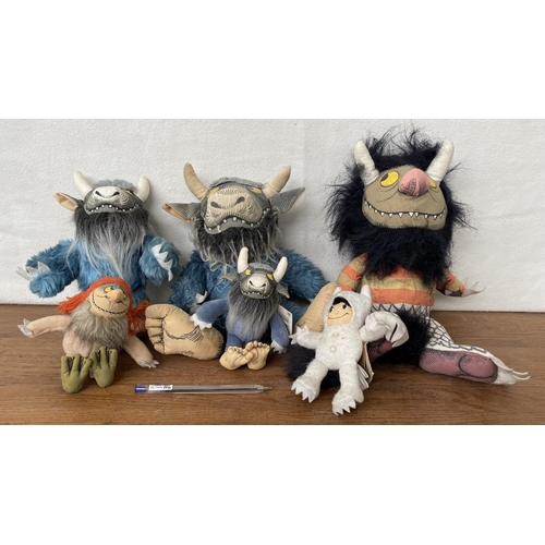 136 - x6 Wild Things Dolls Collectable Toys