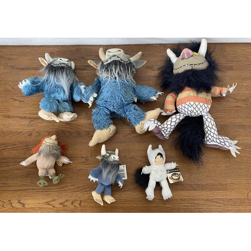 136 - x6 Wild Things Dolls Collectable Toys