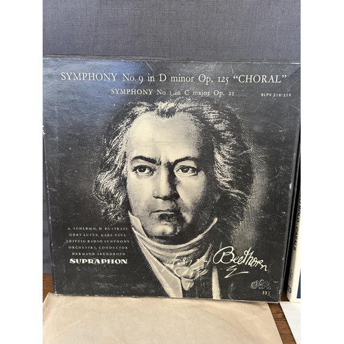 144 - x5 Vintage Classical Vinyl Records 33rpm