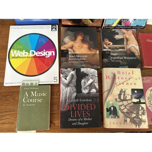 163 - Large Collection of Books and Magazines in English and Greek
