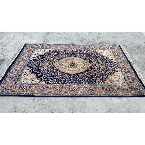 164 - Vintage Hand Woven Persian Carpet (137 x 225cm)