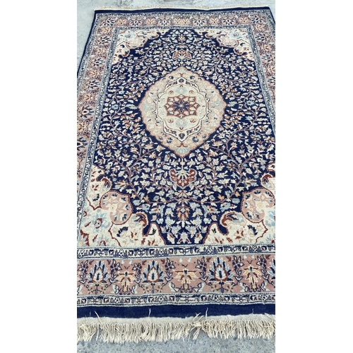164 - Vintage Hand Woven Persian Carpet (137 x 225cm)