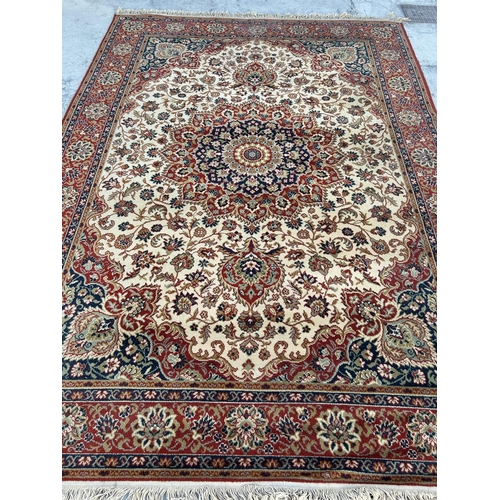 201 - Lano Belgium Pure New Wool Large Carpet (290 x 200cm)
