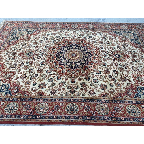 201 - Lano Belgium Pure New Wool Large Carpet (290 x 200cm)