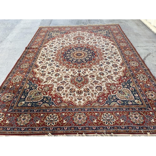 202 - Lano Belgium Pure New Wool Very Large Carpet (335 x 240cm)