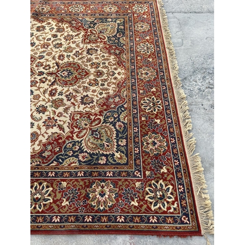 202 - Lano Belgium Pure New Wool Very Large Carpet (335 x 240cm)