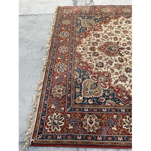 202 - Lano Belgium Pure New Wool Very Large Carpet (335 x 240cm)