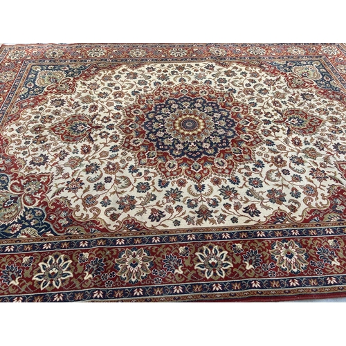 202 - Lano Belgium Pure New Wool Very Large Carpet (335 x 240cm)