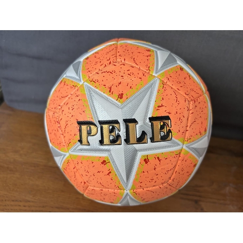 224 - 'Pele' and Adidas Match Ball Replica Foot Balls