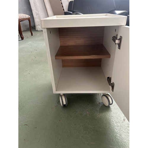 230 - 'Ikea' Vinstra' Small Cabinet/Night Stand on Wheels