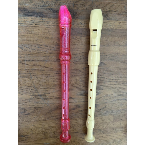 411 - x2 Hohner Germany and Prima Flutes