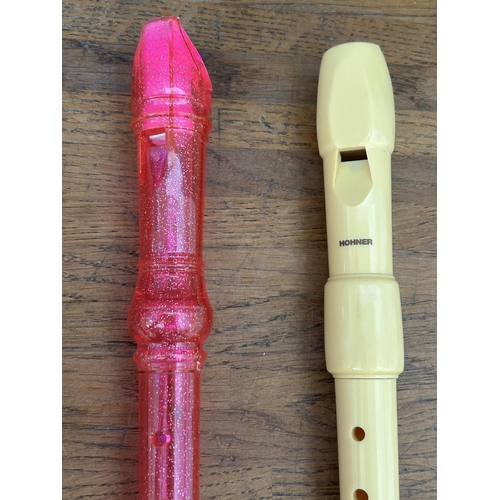 411 - x2 Hohner Germany and Prima Flutes