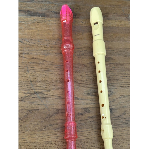 411 - x2 Hohner Germany and Prima Flutes