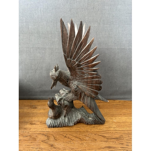 138 - Large Collectible Piggy Bank Together with Eagle Figurine