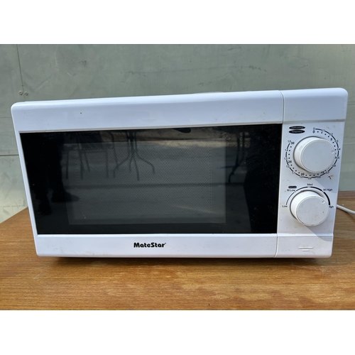 177 - White Matestar Microwave Oven