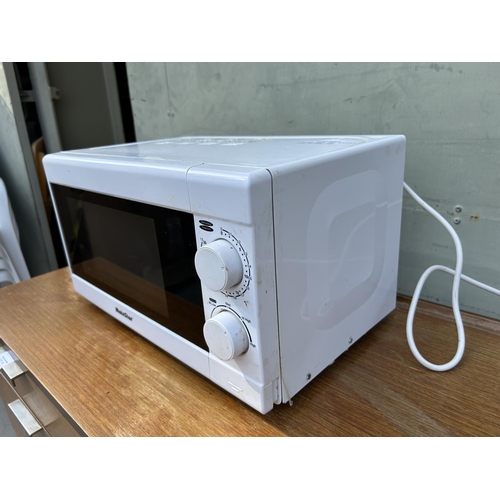 177 - White Matestar Microwave Oven