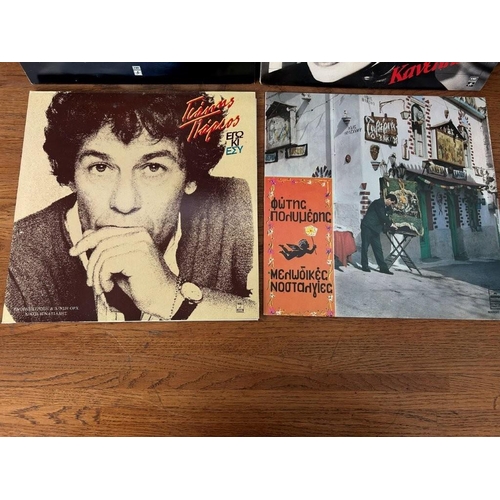 152 - Collection of 5 Vintage Greek Vinyl Records