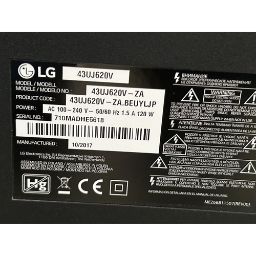 328 - LG 43UJ620V 43