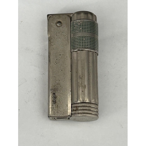 175 - Vintage Imco Triplex Super Petrol Lighter Made in Austria