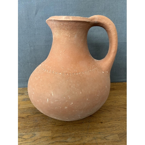 268 - Vintage Red Pottery Jar (30cm H.)