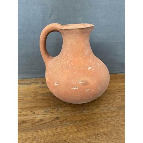 268 - Vintage Red Pottery Jar (30cm H.)