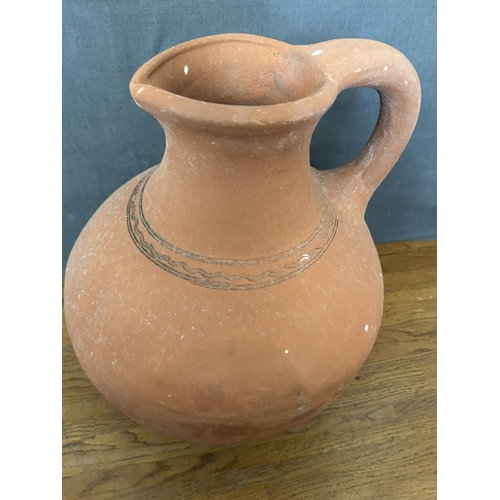 269 - Large Vintage Red Pottery Jar (38cm H.)