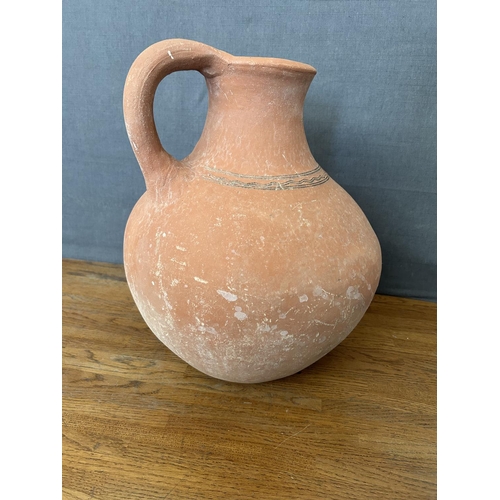 269 - Large Vintage Red Pottery Jar (38cm H.)