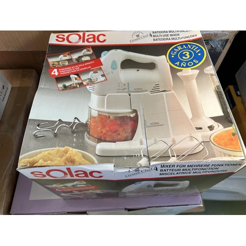 282 - Solac Grand Chef Mixer Food Processor (Unused, Boxed)