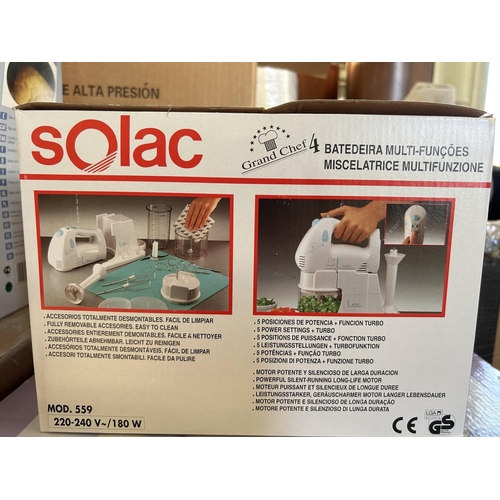 283 - Solac Grand Chef Mixer Food Processor (Unused, Boxed)