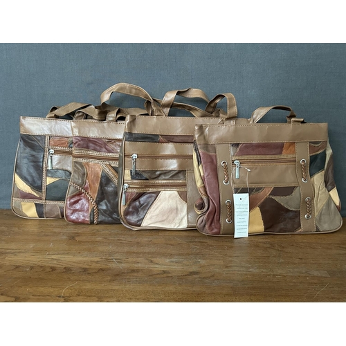 287 - Collection of 4 Retro Ladies Leather Bags (Unused)