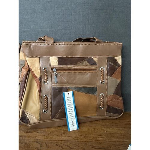 288 - Collection of 4 Retro Ladies Leather Bags (Unused)