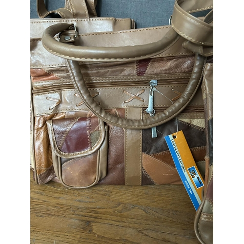 288 - Collection of 4 Retro Ladies Leather Bags (Unused)