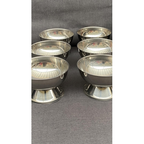 149 - Collection of Stainless Steel Tableware Incl. Tea Set and Other