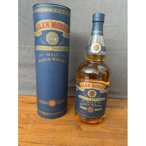 Glen Moray 12 Year Old Single Spreyside Malt Scotch Whisky, 1990's