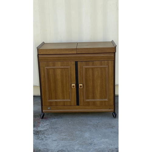 2 - Super Retro EKCO Electric Hostess Trolley Designed for Keeping Food Warm, Featuring Teak Wood Effect... 